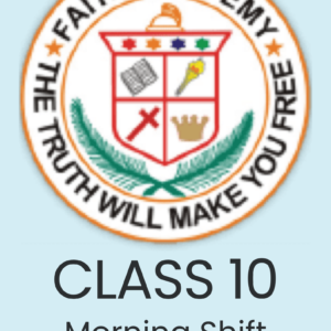 Faith Academy Class 10 Morning French