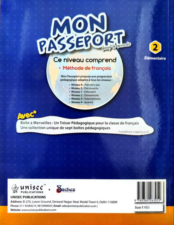 Mon Passeport Methode De Francais 2 - Image 2
